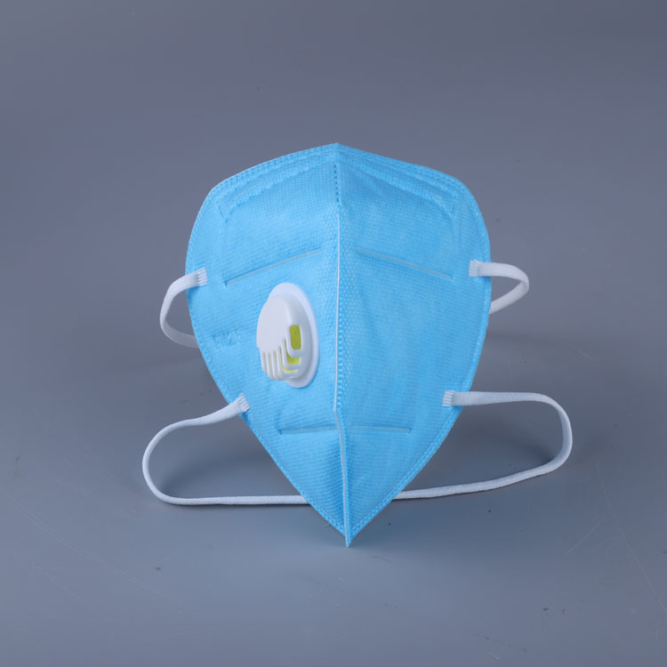 Factory Face Mask High Quality KN95 Folded Dust Mask with Valve