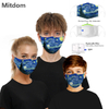 Hot selling dustproof washable adjustable fashion face mask with filter